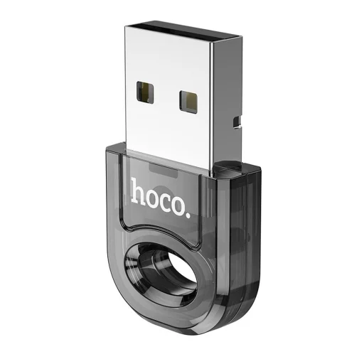 HOCO adapter USB A bluetooth UA28 átlátszó fekete - 3