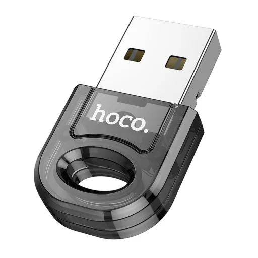 HOCO adapter USB A bluetooth UA28 átlátszó fekete - 5