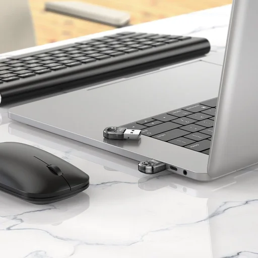 HOCO adapter USB A bluetooth UA28 átlátszó fekete - 7