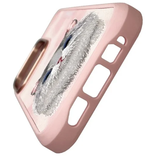 NIMMY tok NAGYSZEMŰ KEDVENC 2.0 Macska iPhone 16 Pro Max-hoz rózsaszín - 5