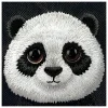 NIMMY tok BIG EYED PET 2.0 Panda iPhone 16 Pro-hoz fekete thumbnail