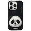 NIMMY tok BIG EYED PET 2.0 Panda iPhone 16 Pro-hoz fekete thumbnail