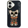 NIMMY GLASSES COOL DOG tok IPHONE 16-ra fekete thumbnail