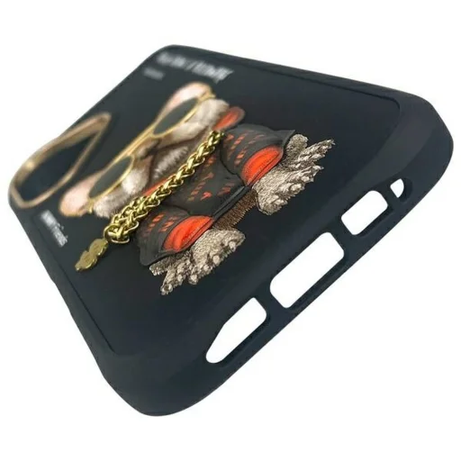 NIMMY GLASSES COOL DOG tok IPHONE 16-ra fekete - 4