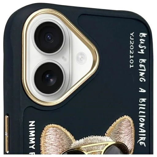 NIMMY GLASSES COOL DOG tok IPHONE 16-ra fekete - 10