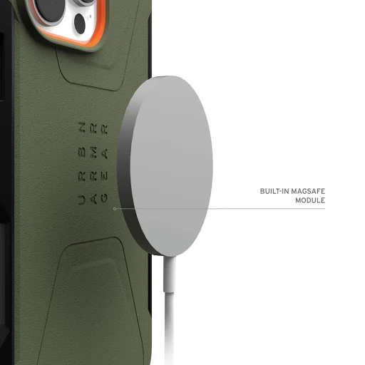  UAG - Civilian MagSafe - iPhone 16 Pro Max - Olajzöld tok - 2