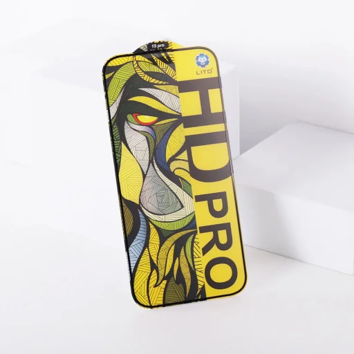  Lito - HD Pro Matte - iPhone 16 Pro Max - Fekete üvegfólia - 2