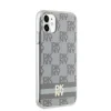  iPhone 11 / Xr bézs DKNY IML Checkered Mono Pattern & Printed Stripes MagSafe tok thumbnail