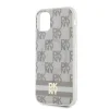 iPhone 11 / Xr bézs DKNY IML Checkered Mono Pattern & Printed Stripes MagSafe tok thumbnail