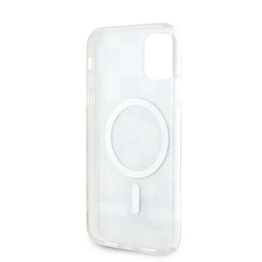  iPhone 11 / Xr bézs DKNY IML Checkered Mono Pattern & Printed Stripes MagSafe tok - 7