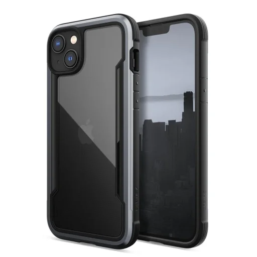 Raptic X-Doria Shield tok iPhone 14 páncélozott fekete tok - 1