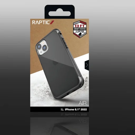 Raptic X-Doria Air tok iPhone 14 páncélozott tok szürke - 3