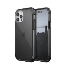 Raptic X-Doria Air tok iPhone 14 Pro Max páncélozott fekete tok