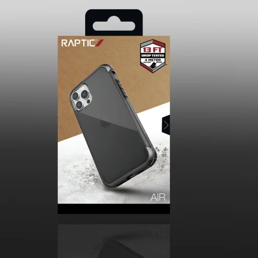 Raptic X-Doria Air tok iPhone 14 Pro páncélozott tok szürke - 3