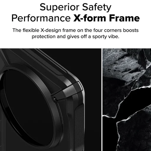  Ringke - Fusion X - Nothing Phone (3a) Pro - Fekete tok - 5