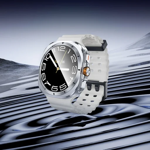 HOCO okosóra hívás funkcióval Y29 ezüst - 4