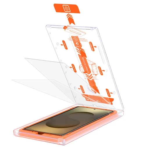 Tech-Protect Quick Set+ edzett üveg 2-pack Samsung Galaxy S25 Ultra átlátszó üvegfólia - 2