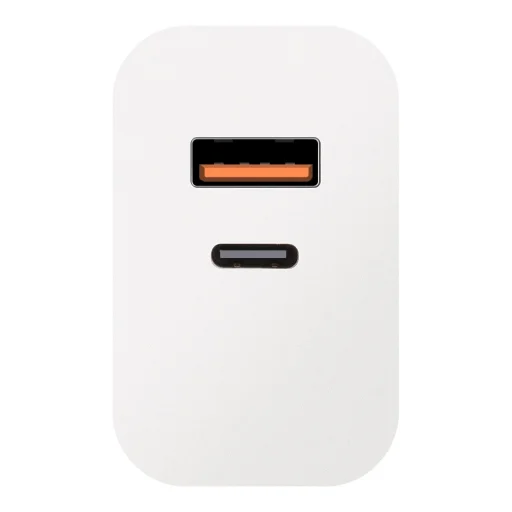 OBAL:ME Fali töltő USB-A + USB-C 25W Fehér - 3