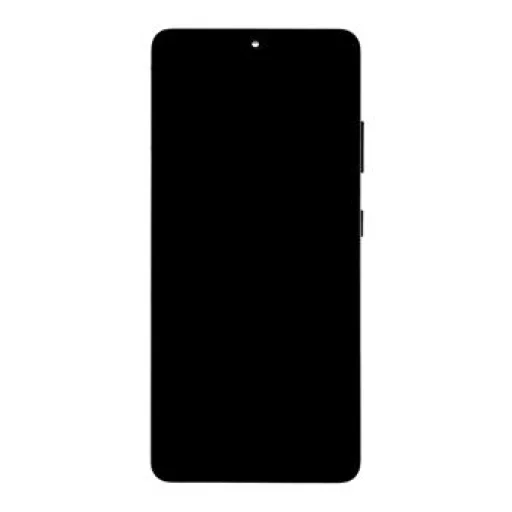 LCD kijelző + Érintőegység + Előlap a Samsung SM-G998 Galaxy S21 Ultra Phantom Black készülékhez - 1