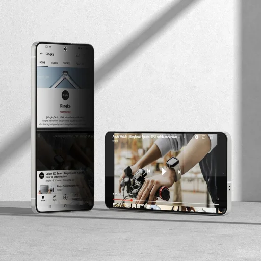 Edzett üveg Ringke Easy Slide 2-pack Galaxy S25 Edge Privacy üvegfólia - 3