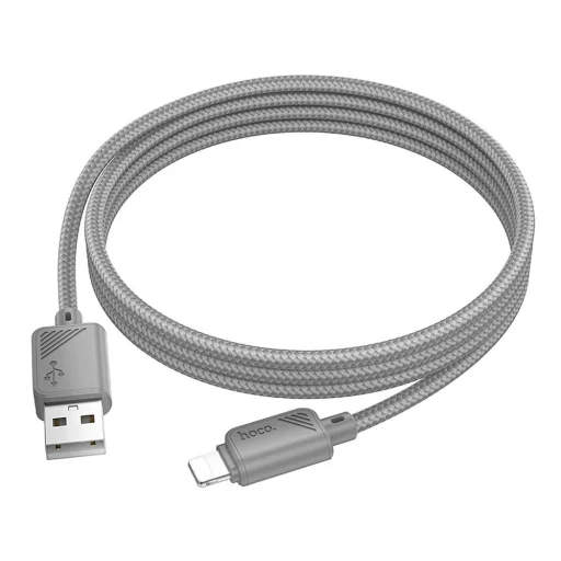 HOCO kábel USB A - Lightning 2,4A X113 1 m szürke - 1