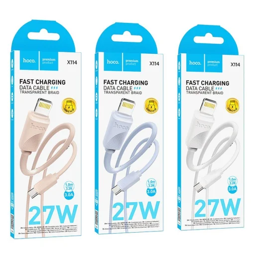 HOCO kábel Type C to Lightning PD 27W X114 1 m kék - 5