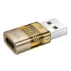 HOCO adapter USB A (apa) to Type C (anya) UA36C arany thumbnail