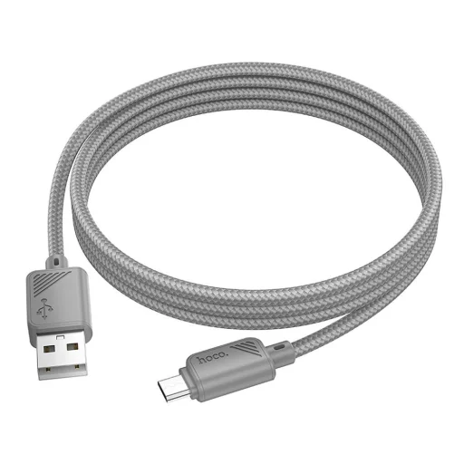 HOCO kábel USB A - Micro USB 2,4A X113 1 m szürke - 2