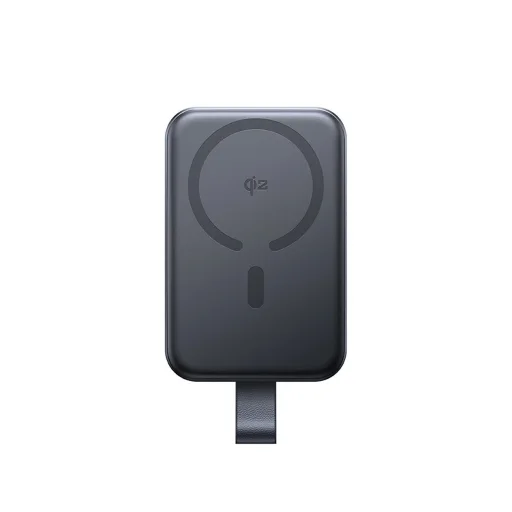 Joyroom JR-PBM11 Powerbank 10000mAh 22.5W Qi2, MagSafe kompatibilis, állvánnyal - fekete - 2