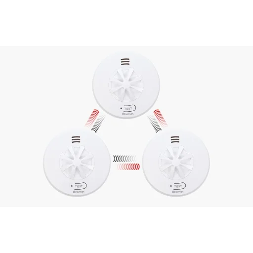 Heiman HM-5HW Összekapcsolt Vezeték Nélküli Hőérzékelő Riasztó - 8