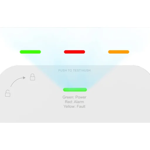 Wireless Alarm CO Heiman HM-720ES-W Interlinked - 11