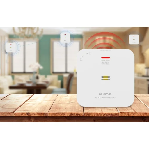 Wireless Alarm CO Heiman HM-720ES-W Interlinked - 8