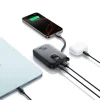 Joyroom JR-PBF17 22.5W 10000mAh Powerbank beépített USB-C kábellel + 0.25cm USB-C kábel - Fekete thumbnail