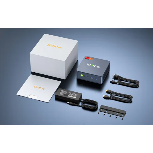 MINI PC GMKtec K6 Ryzen 7 7840HS 32GB RAM + 1TB SSD Fekete - 6