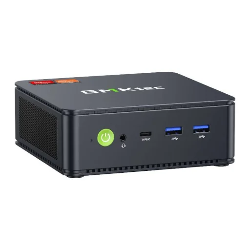 MINI PC GMKtec K6 Ryzen 7 7840HS 32GB RAM + 1TB SSD Fekete - 1