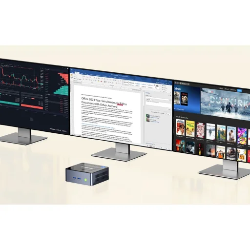 GMKtec Mini PC M3 Intel i5-12450H 16GB RAM + 512GB SSD WIN 11 Pro - 4