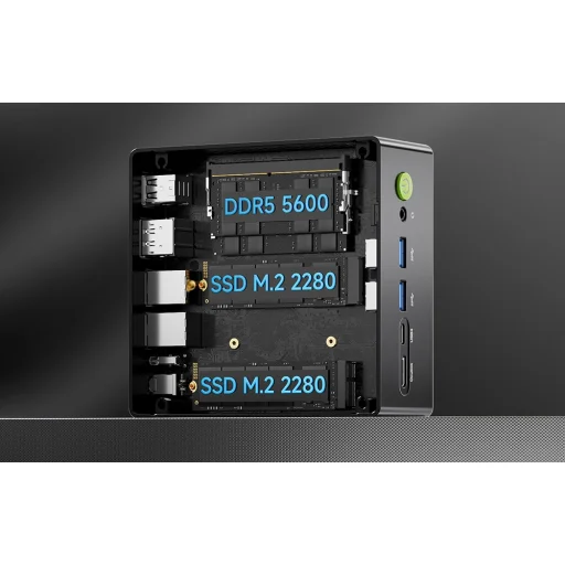 GMKtec Mini PC K11 AMD Ryzen 9 8945HS 32GB RAM + 1TB SSD WIN 11 Pro - 7