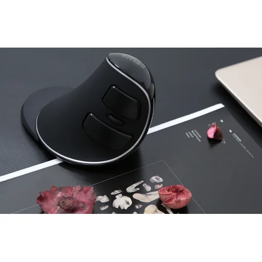 Vezeték nélküli függőleges egér Delux M618PD BT+2.4G 4200DPI - 8