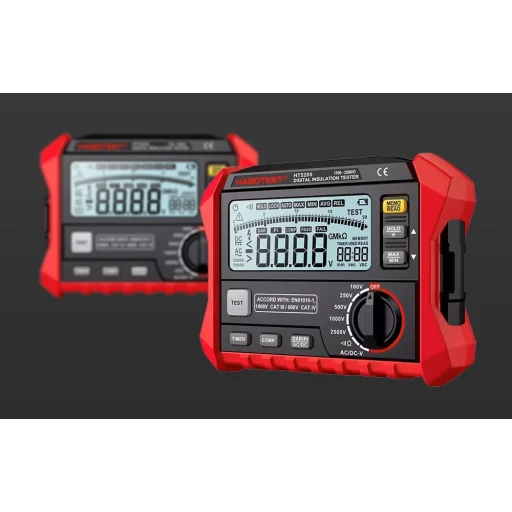 Habotest HT5205 digitális szigetelésvizsgáló - 7
