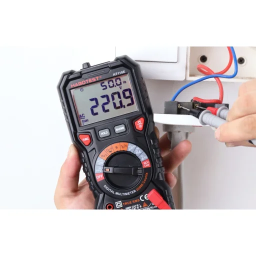 Habotest HT118E Univerzális Digitális Multiméter True RMS NCV - 5
