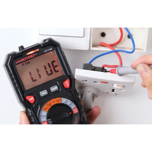 Habotest HT118E Univerzális Digitális Multiméter True RMS NCV - 7
