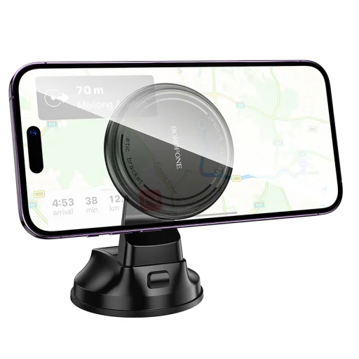 Borofone autós tartó BH136 Parker mágneses műszerfalra fekete - 5