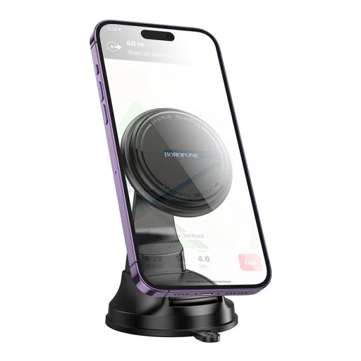 Borofone autós tartó BH136 Parker mágneses műszerfalra fekete - 2