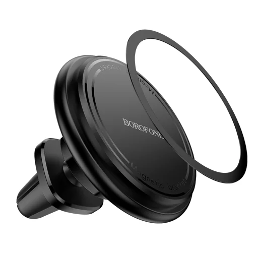 Borofone BH135 Parker mágneses autós telefontartó légbeömlőre fekete - 5