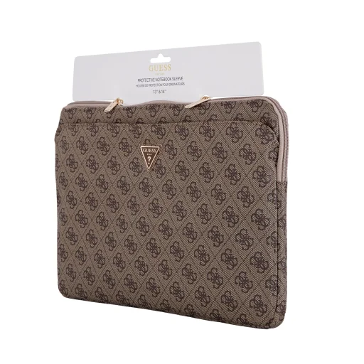 Guess PU 4G Triangle Logo Laptop tok 14" barna - 4