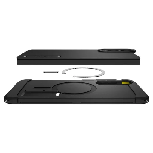  Galaxy S25 Edge fekete Spigen Tough Armor Magsafe tok - 8