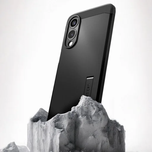  Galaxy S25 Edge fekete Spigen Tough Armor Magsafe tok - 10