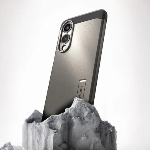  Galaxy S25 Edge Szürke Spigen Tough Armor Magsafe tok - 10