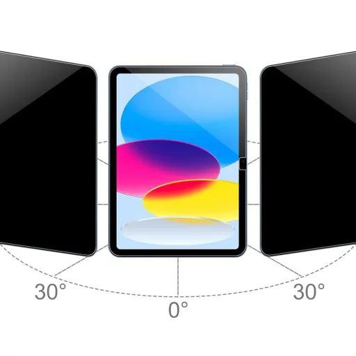 Tech-Protect Spy+ üvegfólia iPad 10.9” 10 / 2022 / 11” 11 / 2025 Privacy üvegfólia - 2