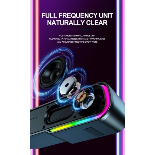 JELLICO Bluetooth Hangszóró DS2 Fekete - 5